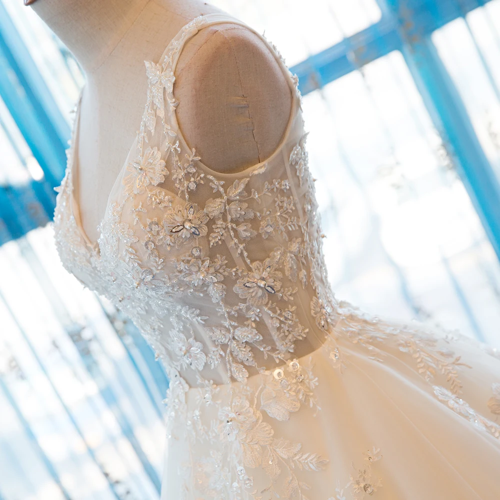 Женское кружевное свадебное платье с V образным вырезом|beach wedding gowns|wedding gownswedding dress