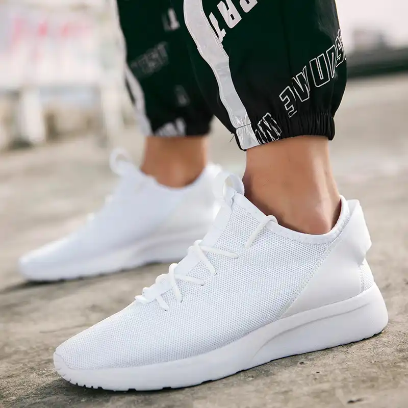 white mens summer shoes