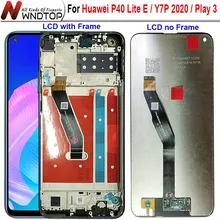 Écran tactile LCD de remplacement, 100% testé, pour Huawei P40 Lite E Y7p 2020 Honor Play 3=