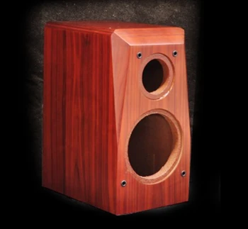 

L-061 Paper 6.5 inch rosewood bookshelf box empty Speaker