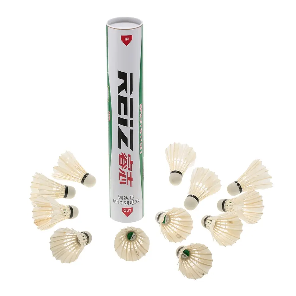 1//6//12Pcs Outdoor Training Feather Birdies Ball Sports Gym Instrument Badminton
