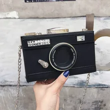 Женская Персонализированная Модная Сумка-клатч в форме камеры, Женская Повседневная мини сумка-мессенджер, маленькая сумка на плечо, кошелек