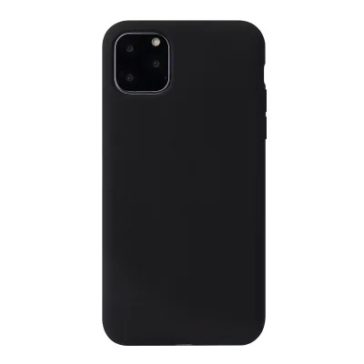 Для iPhone 6 6s 6P 6s P 7 7P 8 8P X XS XR XSMAX 11 11Pro 11» бетонный завод имитация жидкий силиконовый чехол для мобильного телефона чехол для телефона Защитный чехол - Цвет: Черный
