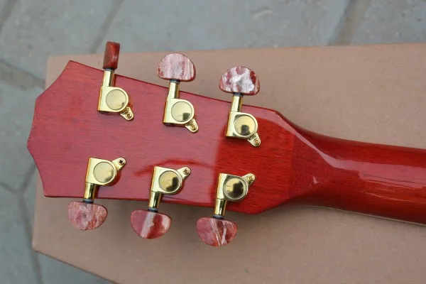 Free Shipping China guitar factory custom New Acoustic guitar Natural hai4 310