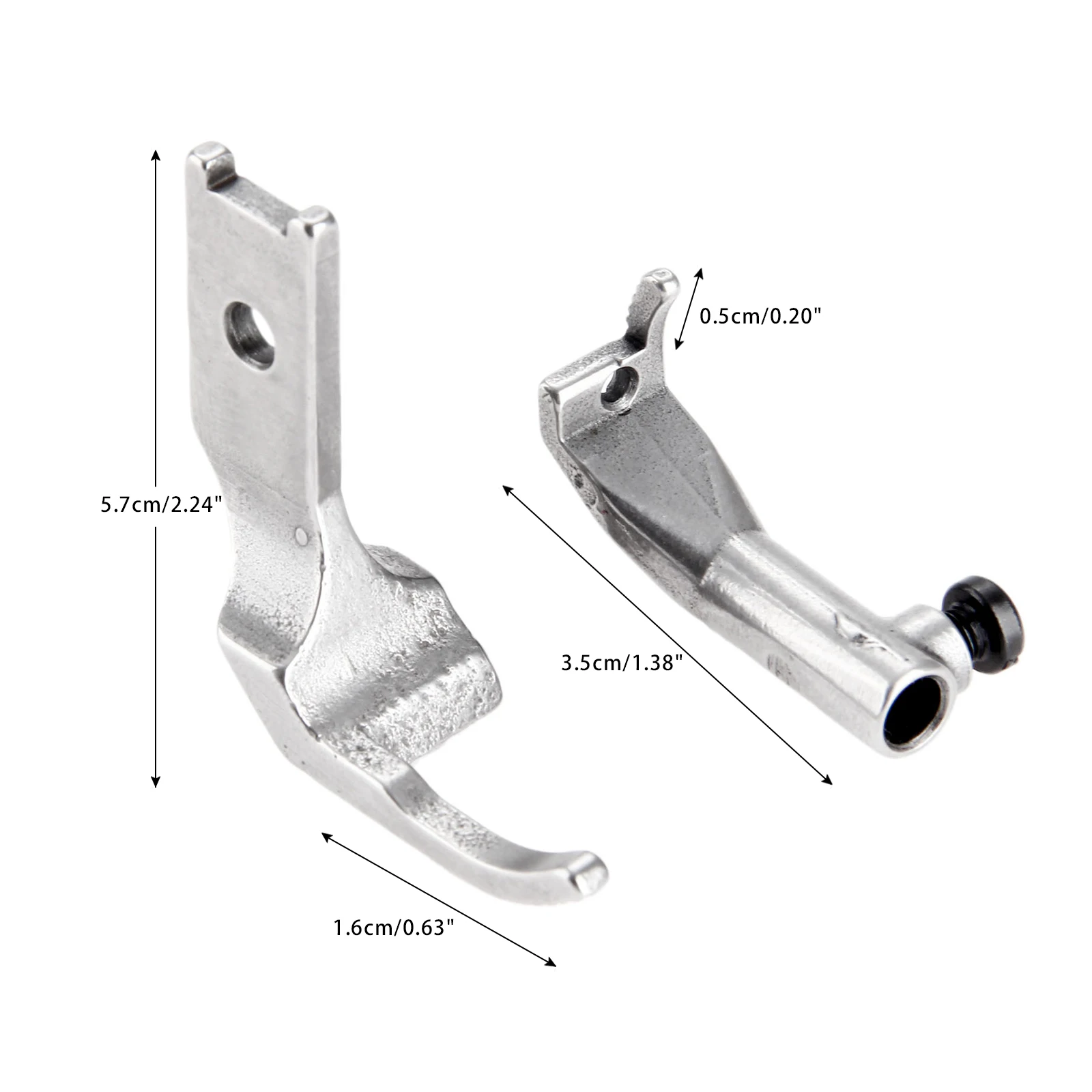1 Set Piedino Per Macchina Da Cucire In Metallo Adatto Per Pezzi Di Ricambio Per Macchine Da Cucire Pfaff 335
