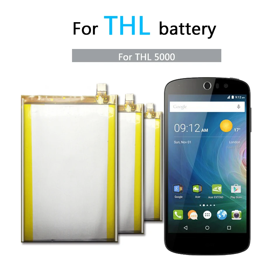 5000 мАч BL-03 батарея для THL 5000 мобильного телефона новейшее производство высокое качество батареи+ бесплатный инструмент