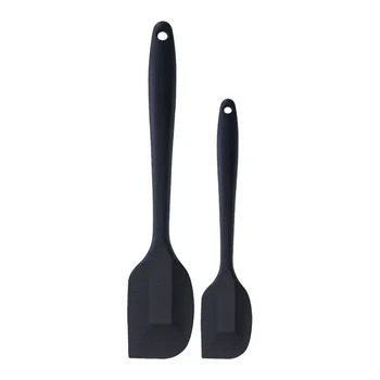 

Long Handle Silicone Large And Small Spatula Cake Cream Mixer Baking Dough Scrapers Confectionery Tools Kitchen Accessories