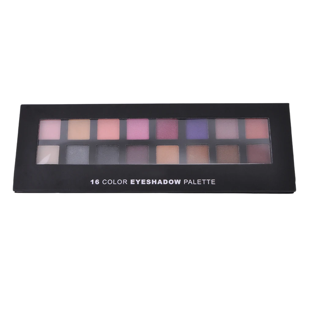 

16 Color Brand Eyeshadow Palette Makeup Waterproof Long lasting Glitter Matte Eyeshadow Part Makeup