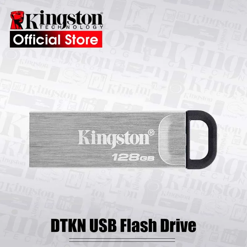 Kingston-Unidade Flash USB para Computador, PenDrives USB 3.2, Memory Stick, 64GB, 128GB, 256GB, chave de frete grátis