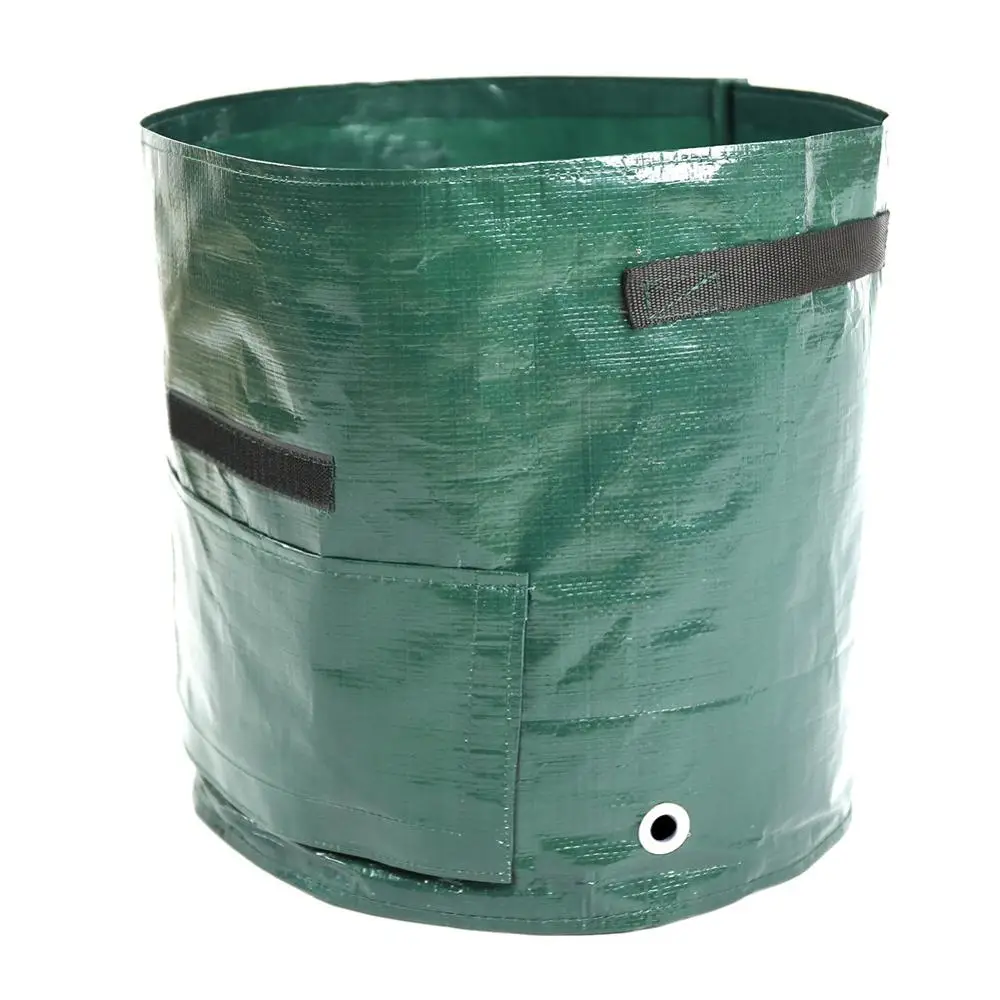 

Round Garden Grow Bag Potato jardin Vertical Garden Bag seedling Flower Planter Elevated Vegetable Nursery Bags Green Dropshipp