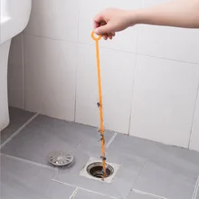 Drain-Clog-Tool Pipe Cleaning Hook Dredge Drain-Snake-Spring Kitchen-Sink-Sewer Unblocker
