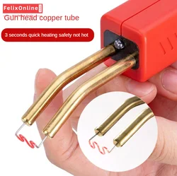 Pistolet de soudage à chaud pour Automobile, 50W, pour plastique, équipement de soudage, réparation de pare chocs de voiture, agrafeuse à chaud, outils de Garage 