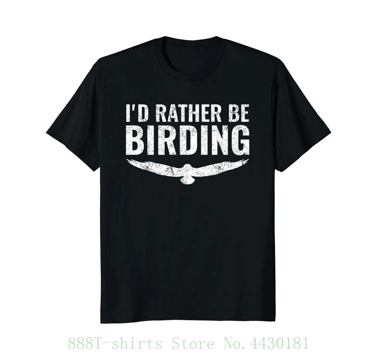 Women's Tee Iɽ Rather Be Birding Distressed Vintage Birdwatching Tshirt Designer girl T Shirt | Женская одежда