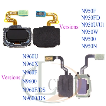

Touch ID For Samsung Note 8 Home Menu Button Flex Cable Ribbon Replacement Parts For Samsung Note 9 Fingerprint Sensor N950