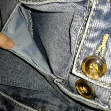 Luck A-Falda vaquera larga Retro Para niña y mujer, falda larga de cintura alta con botones y bolsillos, Vaqueros rectos de talla grande