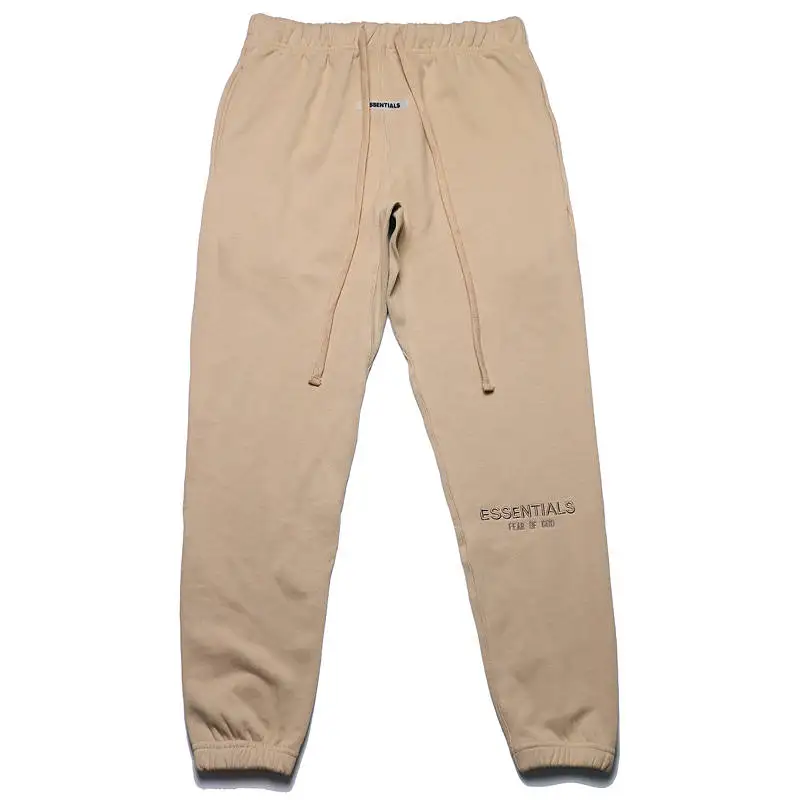 

Essentials Terry Sweatpants Men Women Emboidery Logo Pants Drawstring