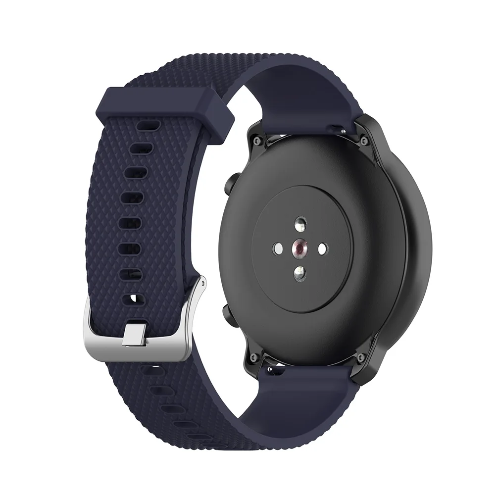 Ремешок для часов Huami Amazfit GTR 47 мм ремешок Смарт часы ремешок дышащие силиконовые браслеты мягкий пояс для полярных Vantage M браслеты