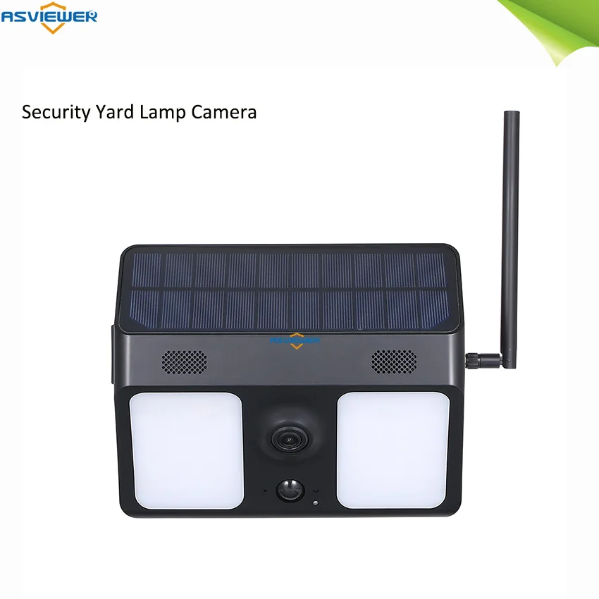 Камера Наружного видеонаблюдения ip66 1080p с широкоугольной солнечной батареей Wi-Fi