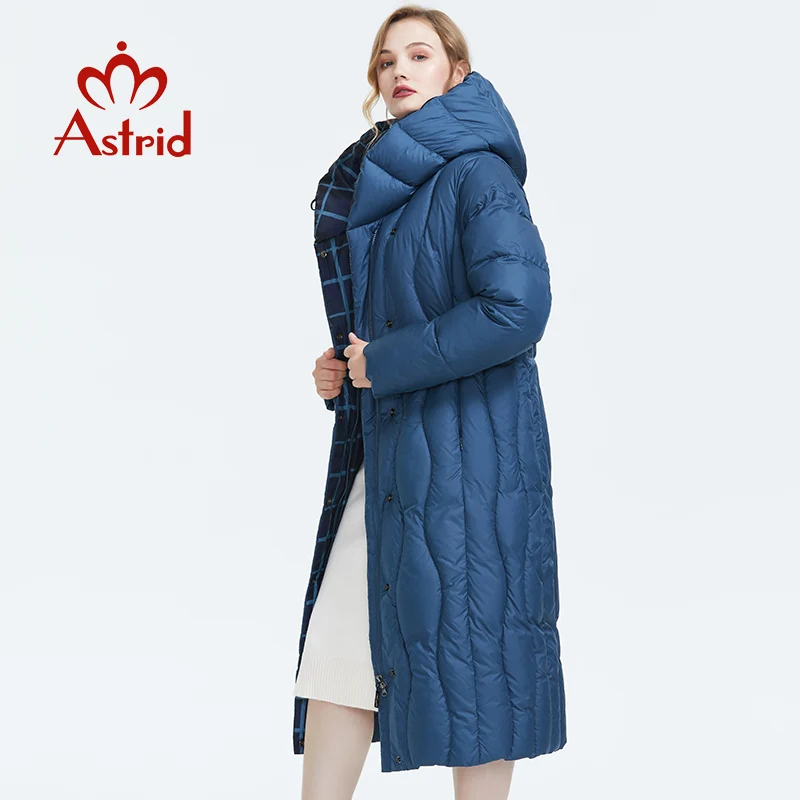 Astrid 2019 Зима новое поступление пуховик женская свободная одежда верхняя высокое