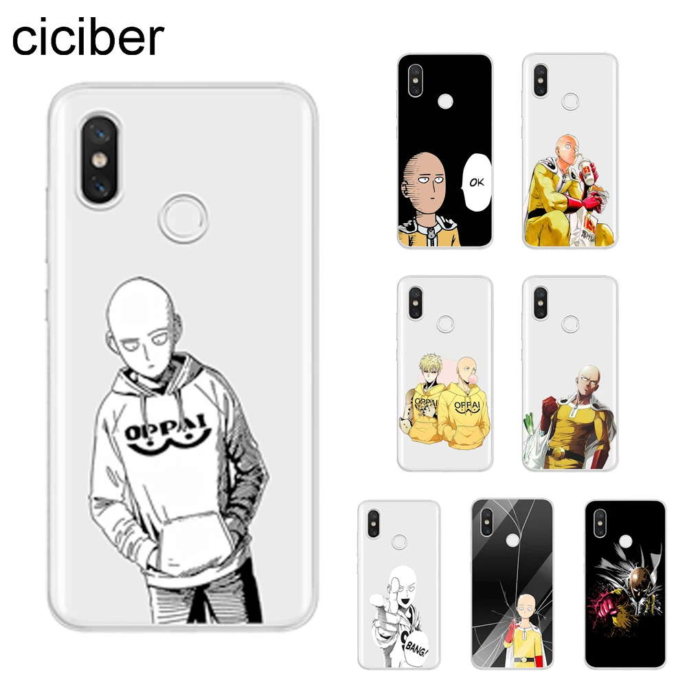 

ciciber Anime Cover For Xiaomi MIX MAX 3 2 1 S Pro MI A2 A1 9 8 6 5 X 5C 5S Plus Lite SE Pocophone F1 Phone Cases Soft TPU Capa