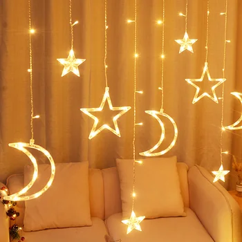 Twinkle Star/Moon Fairy Lights