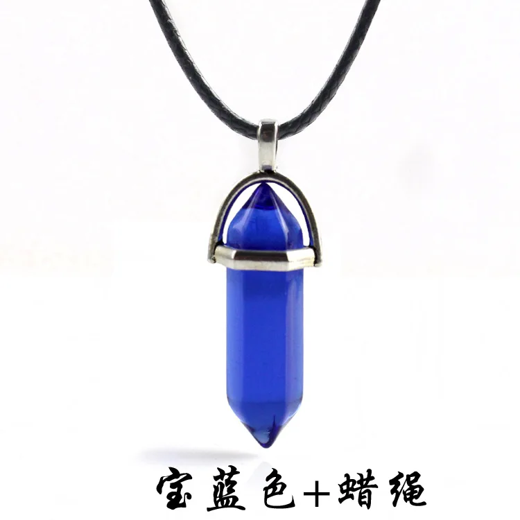 宝蓝色+蜡绳