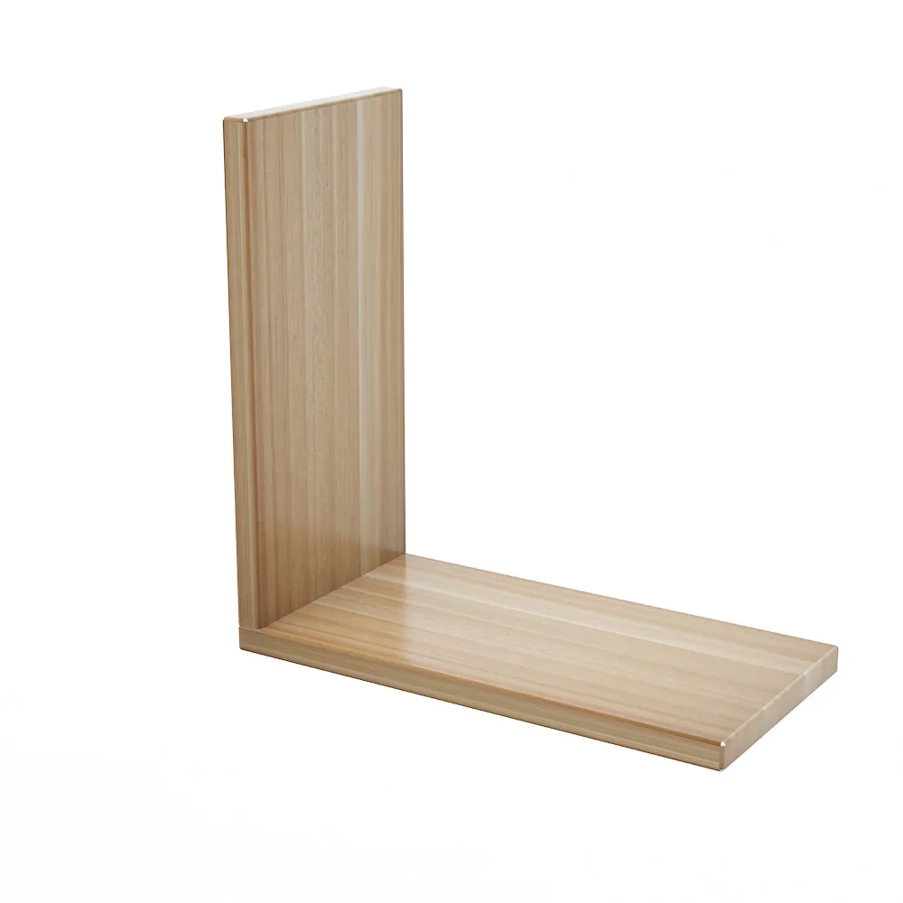 Light walnut 6pcs 6 шт. деревообрабатывающий инструмент для резки DIY настенные полки креативные полки для дома для стены для хранения аксессуары для украшения дома с изображением деревянной стены организатор - Цвет: Light walnut 6pcs
