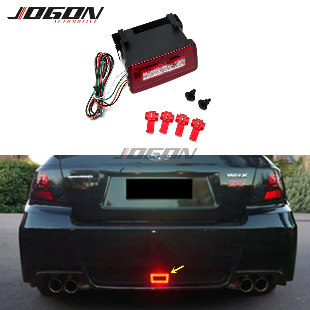 

LED Car Rear Bumper Fog Lamp Tail / Brake Light Backup Reverse Lamp Kit For Subaru Impreza WRX / STi 2015 - 2019