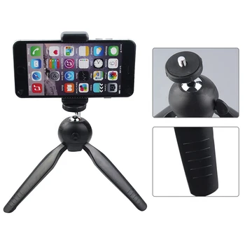 

Mini Desktop little Phone Stand Tabletop Tripod For Vlog Mirrorless Camera Smart phone with Detachable 2020 Newest Phone Holder