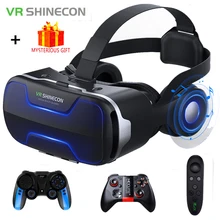 VR Shinecon 8,0 G02ED 3 D шлем Viar 3D очки виртуальной реальности Гарнитура шлем очки дополненные линзы для телефона смартфон набор