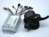 6mosfet 36V/48V/60V 450/500W BLDC contrôleur De scooter Électrique e-bike brushless vitesse conducteur et GT-100 ÉCRAN LCD un ensemble ► Photo 2/3