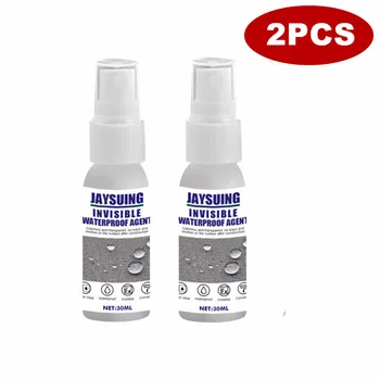 

2PCS Leak Repair Bonding Spray Waterproof Agent Car Crystal Plating Crack Water Seepage Maintenance Waterproofing Agent 30ML