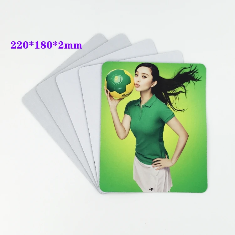 

Free Shipping 10pcs 18*22*0.2cm Blank Sublimation Pads Rectangle Shape High Quality DIY Printing Transfer Mouse Pad Heat press