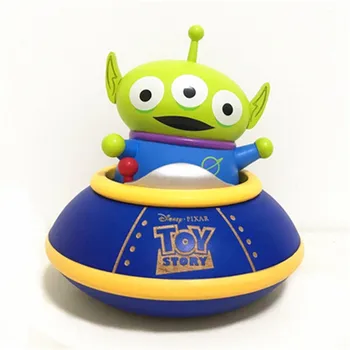 

Original Disney Toy Story Aliens Rotation Wood Music Box Children Bedroom Desktop Decor Christmas Gifts X5710