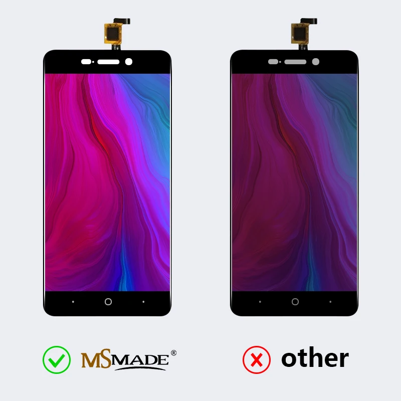 AAA Качество для zte Blade X3 D2 T620 ЖК сенсорный экран дигитайзер Запчасти для дисплея для zte X3 A452 дисплей протестирован