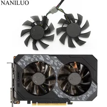 75 мм FD8015U12D 6Pin RTX 2060 GTX1660 Ti охлаждающий вентилятор для ASUS GTX 1660 1660Ti TUF GAMING OC RTX2060 кулер для видеокарты вентилятор