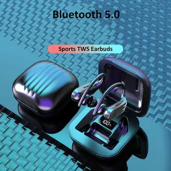 

B1 Led Display Bluetooth Earphone Wireless Headphones Waterproof Mic Headset Cancelling Noise Stereo With TWS Earbuds Y2M2