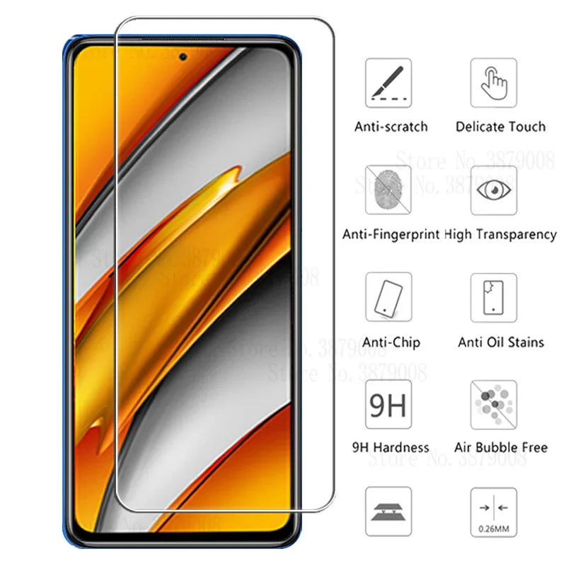Premium Tempered Glass Screen Protector (3-Pack)