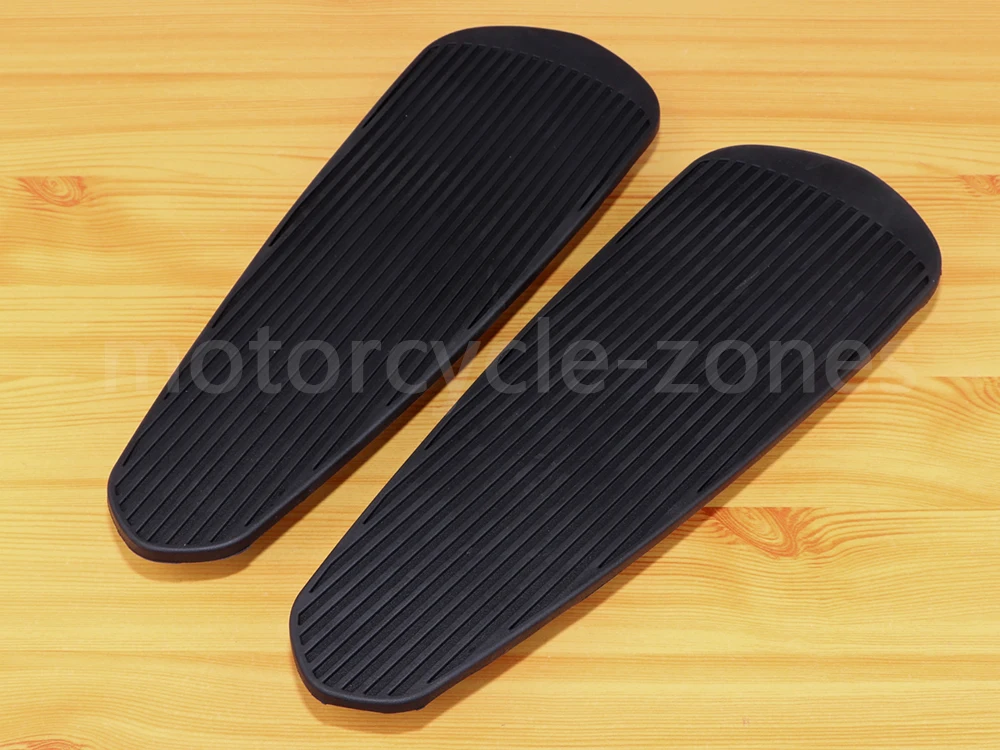 For Indian Roadmaster Chieftain Springfield Chief Classic- Motorcycle Black Rubber Floorboard Foot pegs