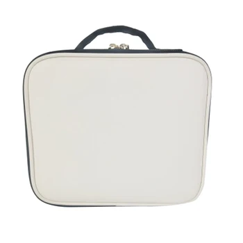 

Multi-Function Pu Leather Case Large Capacity One Shoulder Portable Cosmetic Bag Makeup Organizer