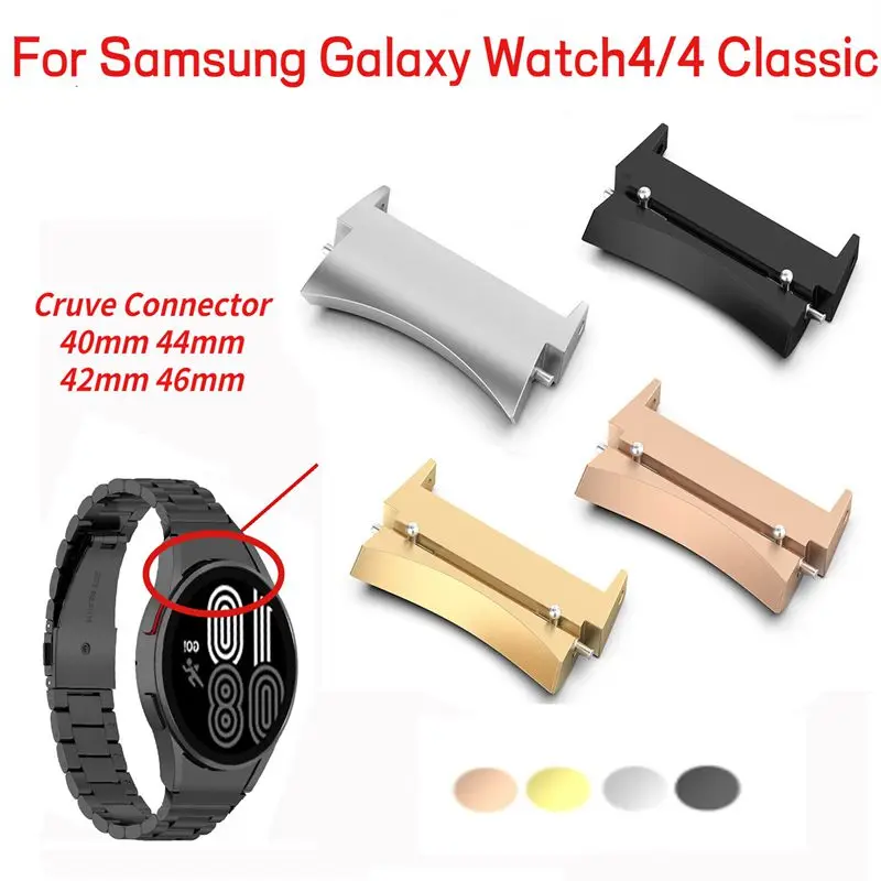 Металлическая пряжка для ремешка застежка Samsung Galaxy Watch 4 Classic 42 мм 46 40 44 20 | Наручные