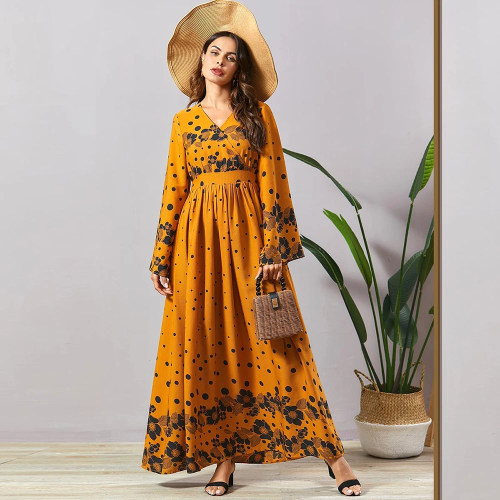 Vetement Femme 2020 Summer Kaftan Abaya Arabic Hijab Islamic Clothing Muslim Dress Abayas For Women Caftan Dresses Robe Vestidos Islamic Clothing Aliexpress