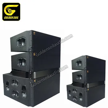 

J8 double 12 inch line array speaker J8 JSUB pa speakers professional audio