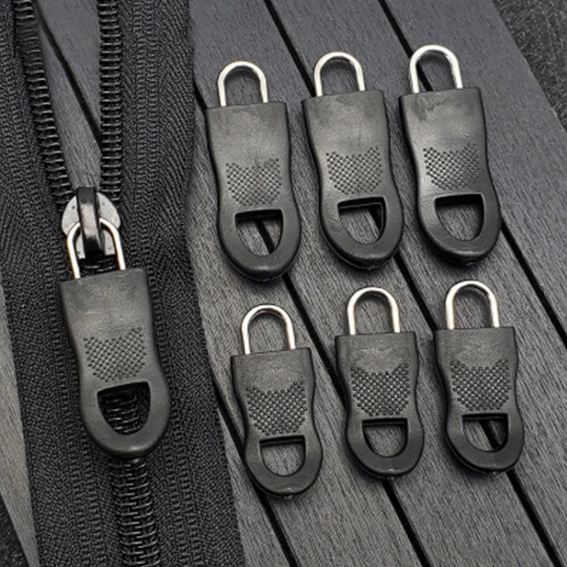 Universal 16pcs Detachable Zip Zipper Puller Set Repair Kit Replacement Slider Teeth Rescue New Design Zippers Sewing | Дом и сад