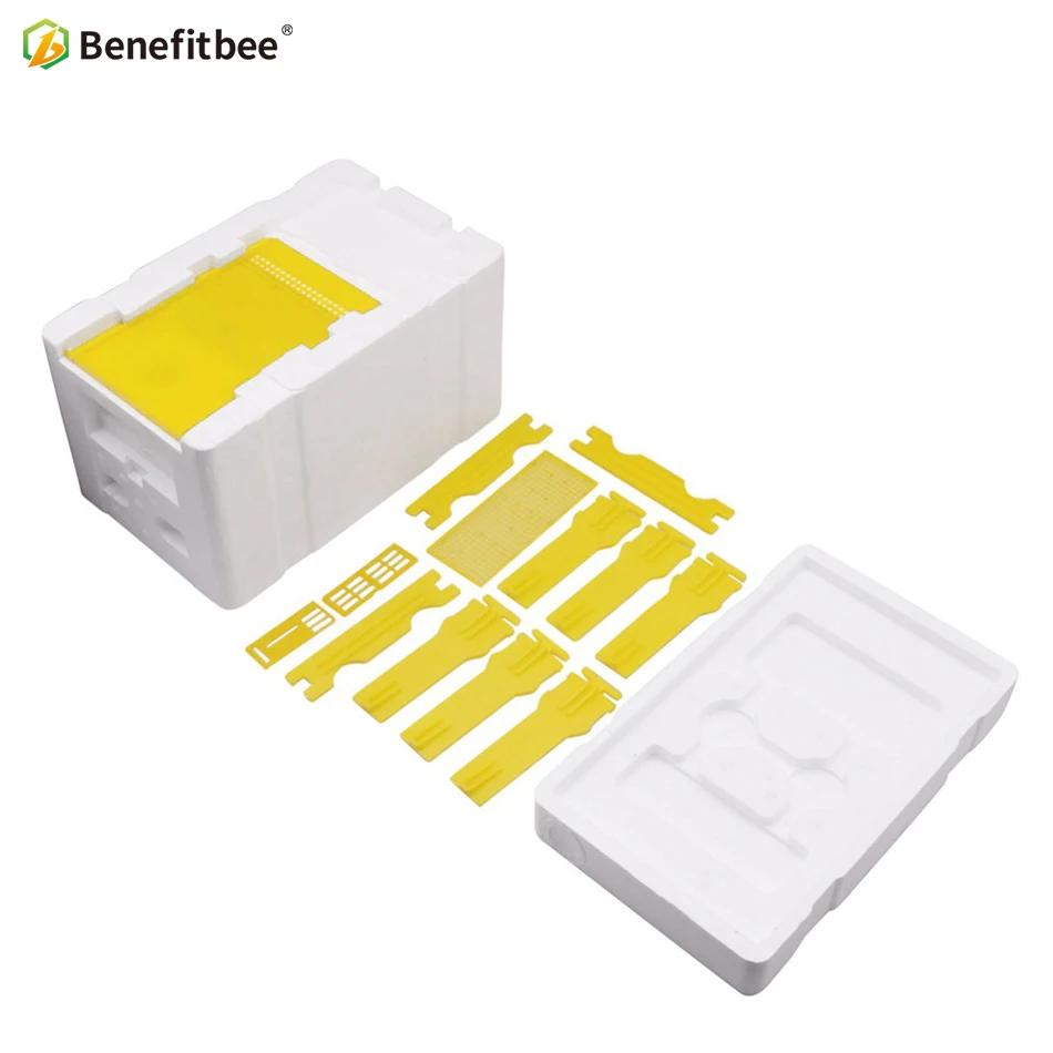 EPS Mini Mating Box Nucleus Hive Queen Bee Rearing Hive Bee King Breeding Tools Apiculture Beekeeping Equipment Benefitbee beekeeping tools bee breeding box