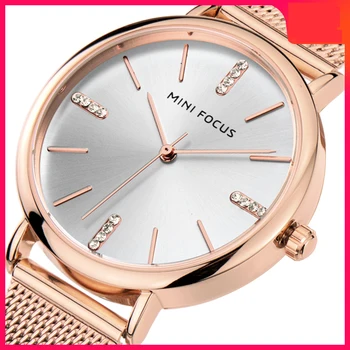 

Brand Genuine Fashion Women's Watch with Diamond Movement Japanese Movement Waterproof Strap Watches Women