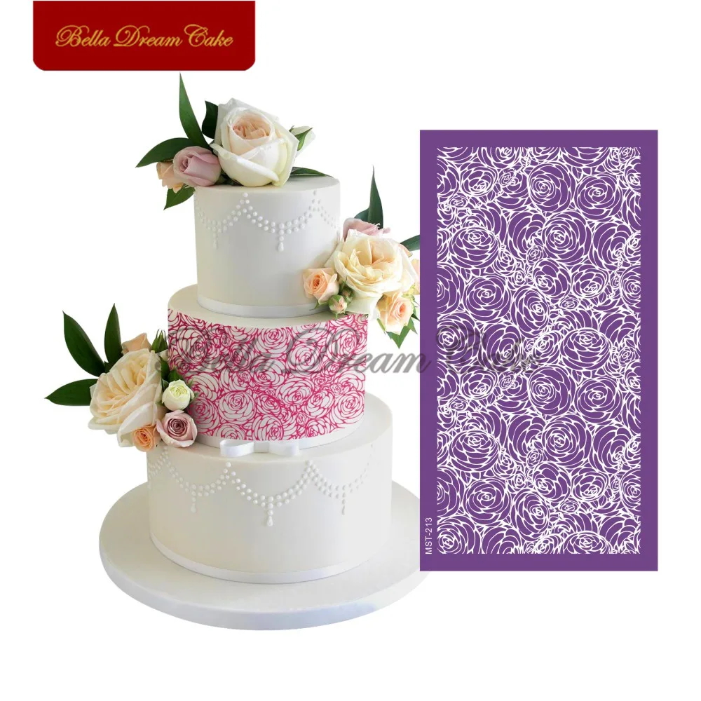 Lace Stencil for Wedding Cakes