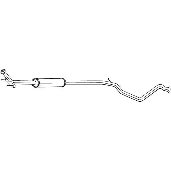 Глушитель средняя часть Peugeot 307, Citroen C4 1.4i 16V 03 BOSA