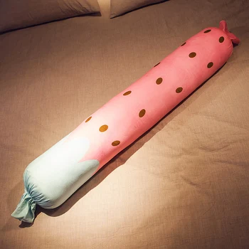 

Nap Cushion Sleeping Pillow Detachable Washable Length 65cm Bedroom Candy Long Pillow Soft Home Decoration Car Sofa Pillow