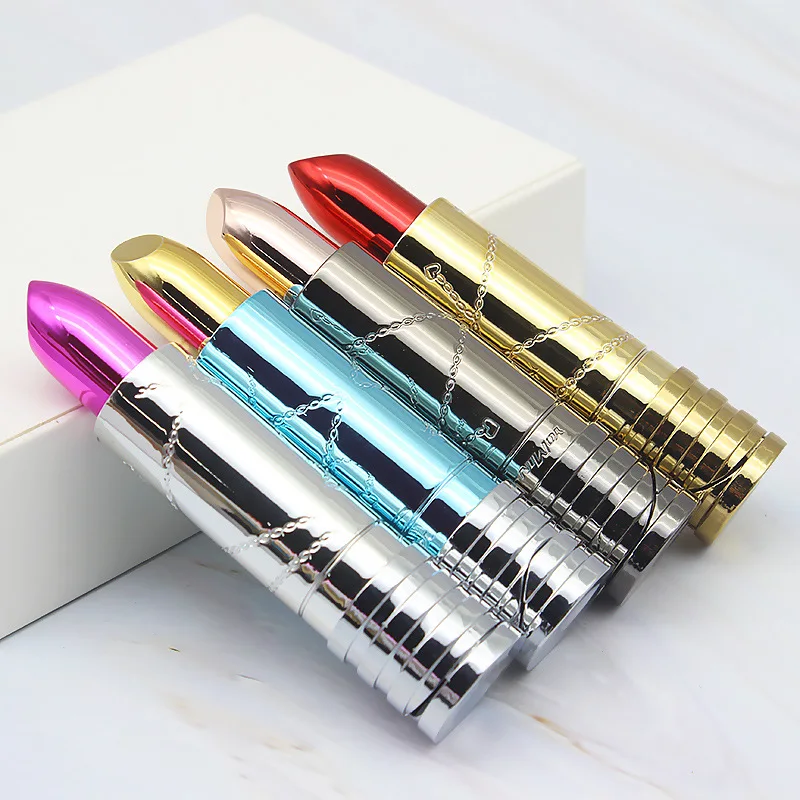 Ms. Lipstick металлическая турбо газовая Зажигалка Мини-зажигалки аксессуары для курения гаджеты для мужчин креативные электронные зажигалки